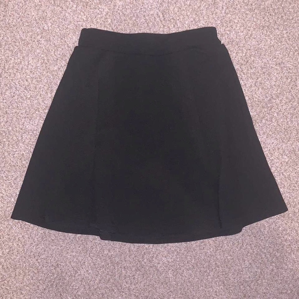 Black Shein Circle Skirt, XS